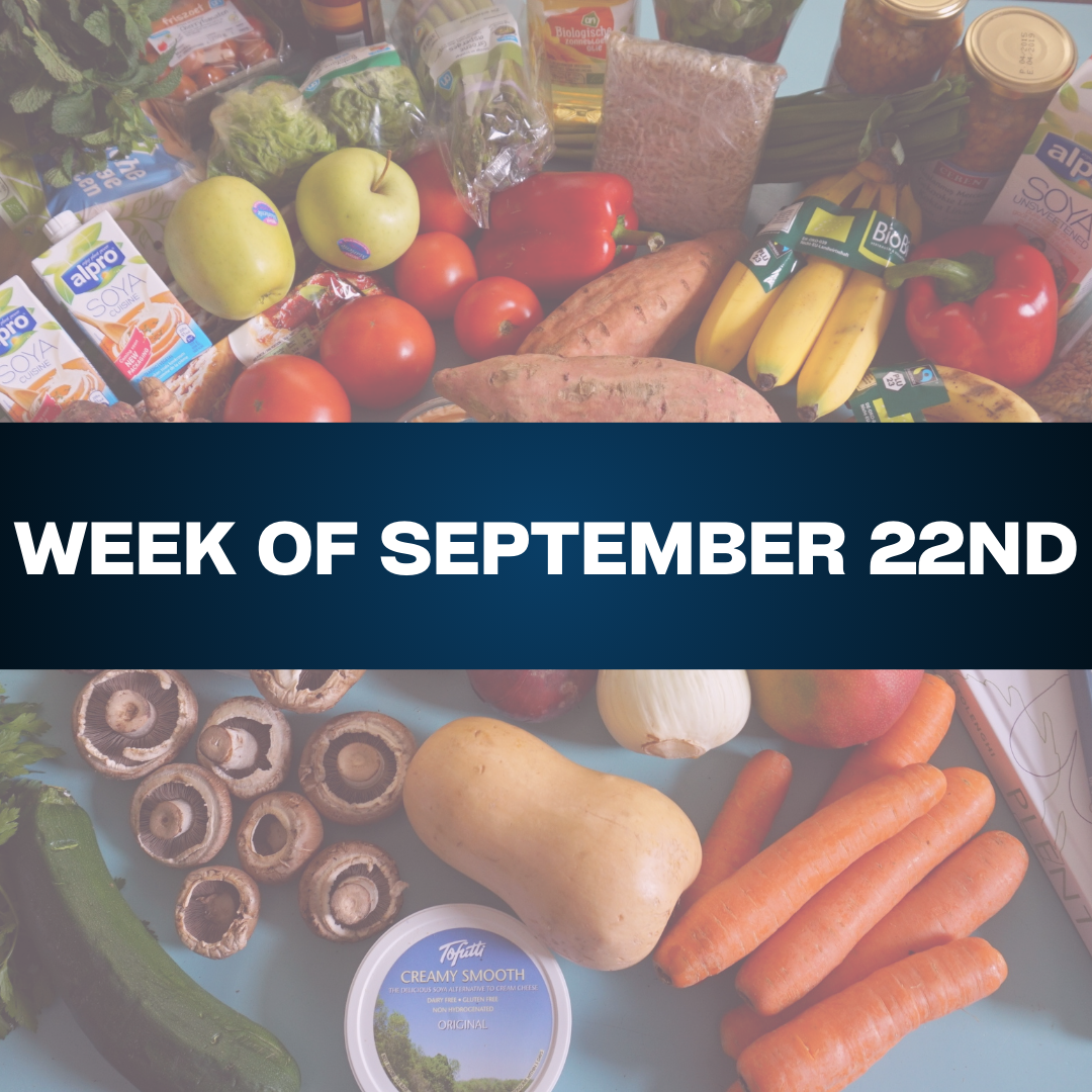 Week of September 22nd
